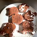 たろ's cooksnap of when they made レンジのみ！簡単伸びるチョコマシュマロ.