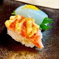 いなばっくす☆'s cooksnap of when they made 簡単、カニカマ炙り寿司.