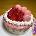 まゆー♪'s cooksnap of when they made しっとり15cm、18cm共立てスポンジ.