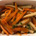 ぬーまいと0523's cooksnap of when they made 豆苗＊竹輪＊人参の簡単炒め.