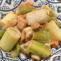 クックM6DK2O☆'s cooksnap of when they made 鶏むね肉と長ネギのマヨポン炒め.