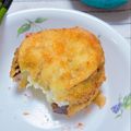 ♡ちょも♡'s cooksnap of when they made なすの挽き肉はさみ揚げ(フライ).