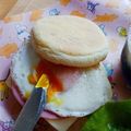 ❤️かわだん❤️'s cooksnap of when they made イングリッシュマフィンサンド！朝食に。.