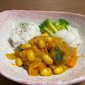 ☆GSSQHY☆'s cooksnap of when they made 南瓜と豆のカレー.