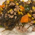 みそな☆'s cooksnap of when they made もずく丼ぶり・保育園給食.