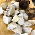 mantacarp's cooksnap of when they made 簡単！レンジよりも美味しい！里芋の皮むき.