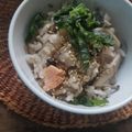 ふか谷's cooksnap of when they made 秋味✿舞茸＆しめじと鮭の炊き込みご飯♡.