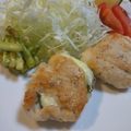 のんびりご飯's cooksnap of when they made 鶏ささみのしそ＆チーズはさみ焼き.