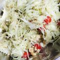 kazumiharu's cooksnap of when they made ソムタム●青パパイヤのサラダ.