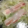 Ric☆'s cooksnap of when they made レタスとネギだけ♡絶品豚しゃぶ.
