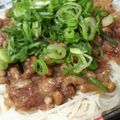 CoffeeCoco's cooksnap of when they made ヘルシー素麺のおろし納豆がけ.