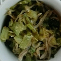 ツツイスト's cooksnap of when they made 小松菜とちりめんじゃこのふりかけ風♡.