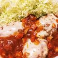 ゴリはっち's cooksnap of when they made 旦那絶賛！簡単♡トマト煮込みハンバーグ❁.