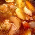 kk01's cooksnap of when they made ＊新じゃがと豚ミンチで肉じゃが＊.
