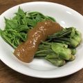 ままばなな1020's cooksnap of when they made こしあぶらの酢味噌和え.
