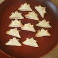 yukkomilk's cooksnap of when they made 春巻きの皮 de かぶと☆子供の日♪.