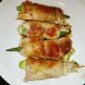みきり～ん's cooksnap of when they made オクラとエノキの豚肉巻き.