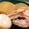 リクマサ's cooksnap of when they made 肉が縮まない〜トロトロ豚の角煮〜.