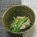 おはなすき's cooksnap of when they made クレソン納豆スナップエンドウの塩麹あえ.