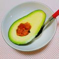 まあまま☆0403's cooksnap of when they made 一人用アボカドの食べ方その２.