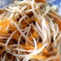 ☆文香☆'s cooksnap of when they made レンジで簡単♡もやしと人参ナムル.