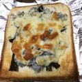 クックYJY4DZ☆'s cooksnap of when they made 簡単朝食☆海苔しらすチーズトースト.