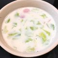 かなあい♡'s cooksnap of when they made 簡単、とろとろ、キャベツ豆乳スープ.