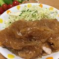 陸倫葵's cooksnap of when they made 新玉ねぎで蒸した甘〜い煮豚.