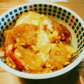 qpyoko's cooksnap of when they made たまごとろ～りのコツあり♪唐揚げで親子丼.