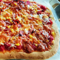 hinato母's cooksnap of when they made 厚みしっかり・もっちりの大好きピザ生地.
