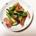 いすかんだる's cooksnap of when they made アスパラとハムのマヨネーズ炒め.