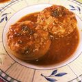 クックJ1H0F2☆'s cooksnap of when they made まるごと新玉ねぎの肉詰め★トマトソース煮.