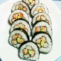 ぽぽやよ's cooksnap of when they made 飾り巻き寿司☆２種類のお花✿.