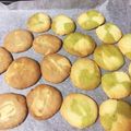 りちゃむ23's cooksnap of when they made 簡単♪さっくりクッキー（プレーン&抹茶）.