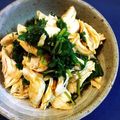 頑張るmama．'s cooksnap of when they made ササミとミツバのワサビ醤油和え.