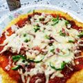 ゆかりちん♪'s cooksnap of when they made 残ったご飯で卵ご飯焼きverピザ.
