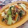 バカリャウ's cooksnap of when they made オイスターソースの焼きそば.