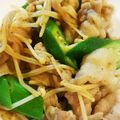 クックGVTOMS☆'s cooksnap of when they made 豚肉の柚子胡椒ポン酢炒め.