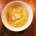 チャッピー号's cooksnap of when they made 春キャベツと筍のコンソメスープ♪.