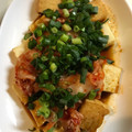 びっけ416☆'s cooksnap of when they made 【龍愛】焼き厚揚げの焼き肉のタレかけ.