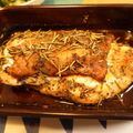 北海道伯爵's cooksnap of when they made 鶏肉の ハーブ焼き♪ ~ローストチキン~.