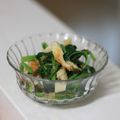ぽっぽぺぺ's cooksnap of when they made 蕪の葉と竹輪のおかか醤油和え.