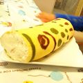 ミツキマル's cooksnap of when they made こどもの日＊こいのぼりロールケーキ.