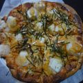 黒茶にゃんこ's cooksnap of when they made リメイク！お餅&たらこマヨ和風ピザ.