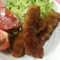マロ山マロ子's cooksnap of when they made 【♪ご飯がすっごい進む棒とんかつ♪】.