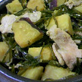 アルミ猫's cooksnap of when they made さつま芋と切り昆布の煮物.
