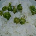 ばありん's cooksnap of when they made グリーンピースご飯.