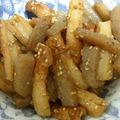 心の空's cooksnap of when they made 竹輪とこんにゃくのきんぴら風。.