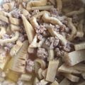 ゆうすけたろはは's cooksnap of when they made たけのこと鶏挽き肉のコクのある煮物.