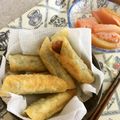 さやがた's cooksnap of when they made 続・餃子の皮でくるくるっとウインナー.